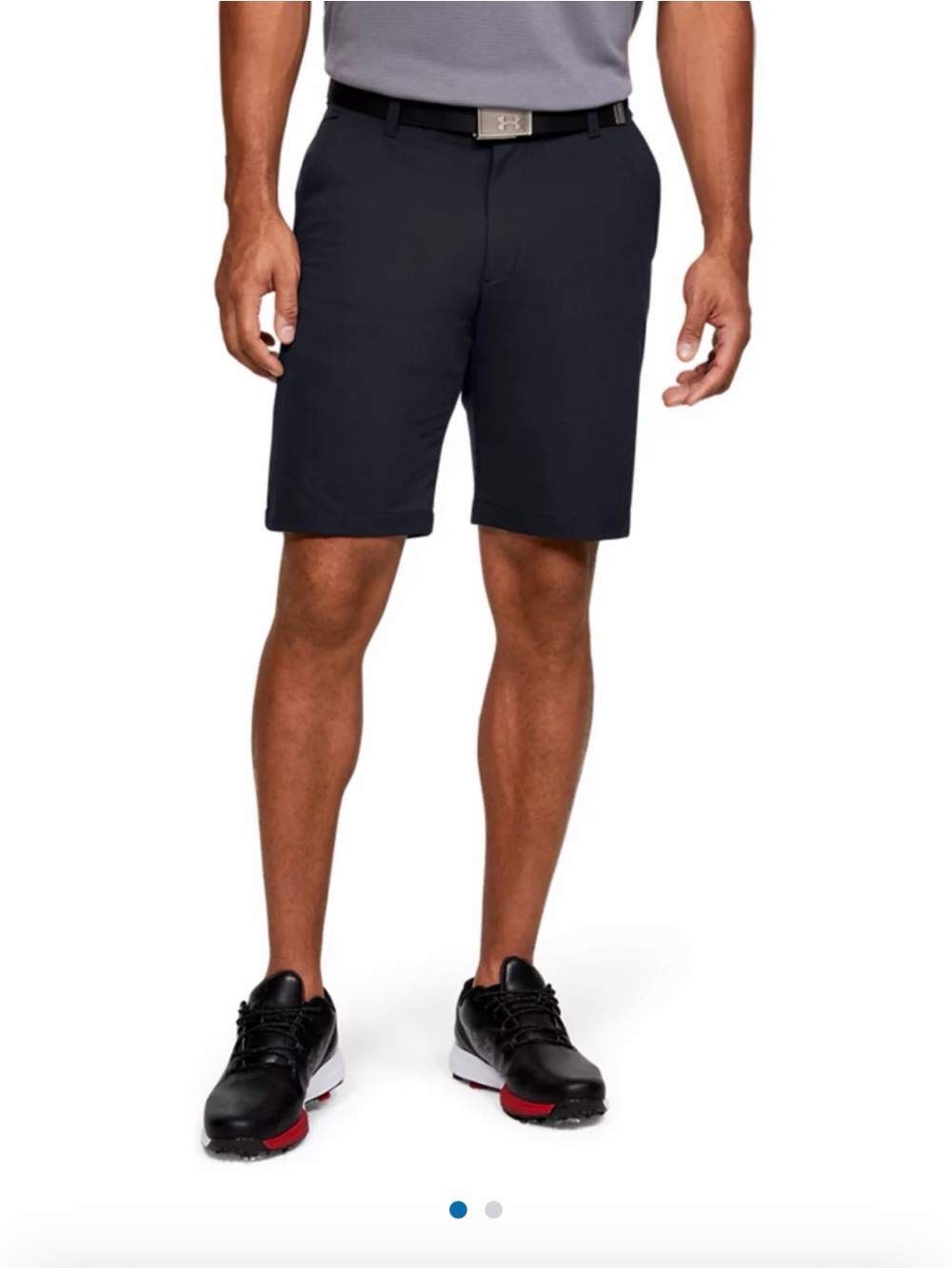 Under Armour Black Athletic Golf Shorts
